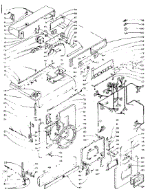 Top And Front parts for Kenmore Washer Dryer Combo 110.5810952 (1105810952, 110 5810952) from AppliancePartsPros.com