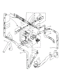 Water System parts for Kenmore Washer Dryer Combo 110.5810953 (1105810953, 110 5810953) from AppliancePartsPros.com