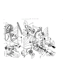 Machine Drive parts for Kenmore Washer Dryer Combo 110.5810953 (1105810953, 110 5810953) from AppliancePartsPros.com