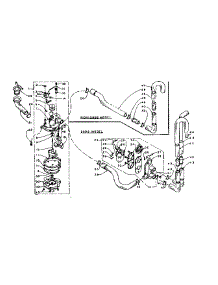 Water System parts for Kenmore Washer 110.5814512 (1105814512, 110 5814512) from AppliancePartsPros.com