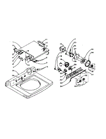 Machine Top Assembly parts for Kenmore Washer 110.5814602 (1105814602, 110 5814602) from AppliancePartsPros.com