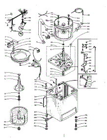 Machine Sub-Assembly parts for Kenmore Washer 110.5814652 (1105814652, 110 5814652) from AppliancePartsPros.com