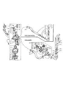 Water System parts for Kenmore Washer 110.5814652 (1105814652, 110 5814652) from AppliancePartsPros.com