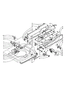 Machine Top Assembly parts for Kenmore Washer 110.5814850 (1105814850, 110 5814850) from AppliancePartsPros.com