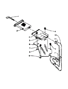 Filter Assembly parts for Kenmore Washer 110.5814850 (1105814850, 110 5814850) from AppliancePartsPros.com