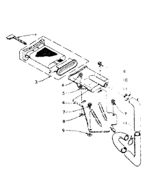 Filter Assembly parts for Kenmore Washer 110.5815100 (1105815100, 110 5815100) from AppliancePartsPros.com