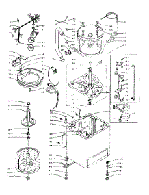 Machine Sub-Assembly parts for Kenmore Washer 110.5815502 (1105815502, 110 5815502) from AppliancePartsPros.com