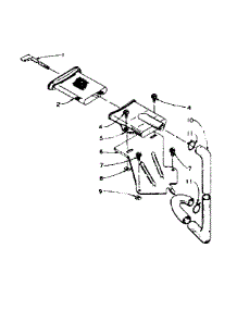 Filter Assembly parts for Kenmore Washer 110.5815750 (1105815750, 110 5815750) from AppliancePartsPros.com