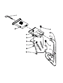 Filter Assembly parts for Kenmore Washer 110.5815801 (1105815801, 110 5815801) from AppliancePartsPros.com