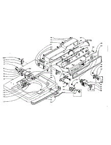 Machine Top Assembly parts for Kenmore Washer 110.5815804 (1105815804, 110 5815804) from AppliancePartsPros.com