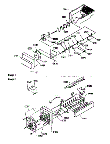 Ice Bucket Auger / Ice Maker parts for Kenmore Refrigerator 596.57582790 (59657582790, 596 57582790) from AppliancePartsPros.com