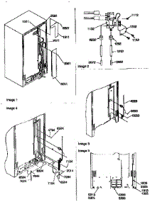 Cabinet Back parts for Kenmore Refrigerator 596.57582790 (59657582790, 596 57582790) from AppliancePartsPros.com