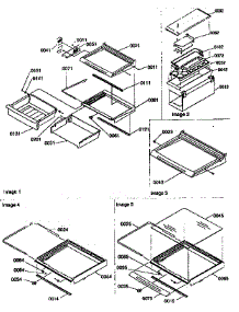 Deli,Shelves,Crisper Assy parts for Kenmore Refrigerator 596.57582791 (59657582791, 596 57582791) from AppliancePartsPros.com