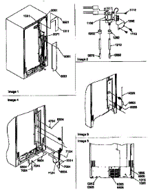 Cabinet Back parts for Kenmore Refrigerator 596.57585790 (59657585790, 596 57585790) from AppliancePartsPros.com