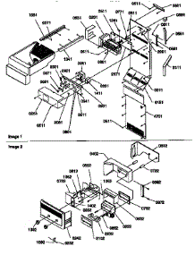 Ice Maker / Control Assembly parts for Kenmore Refrigerator 596.57585790 (59657585790, 596 57585790) from AppliancePartsPros.com