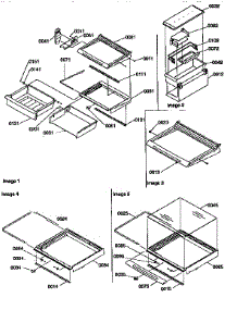 Deli, Shelves Crisper Assemblies parts for Kenmore Refrigerator 596.57587790 (59657587790, 596 57587790) from AppliancePartsPros.com