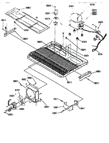 Machine Compartment parts for Kenmore Refrigerator 596.57587791 (59657587791, 596 57587791) from AppliancePartsPros.com