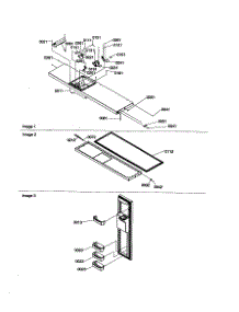 Freezer Door parts for Kenmore Refrigerator 596.58392890 (59658392890, 596 58392890) from AppliancePartsPros.com