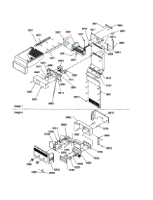 Ice Maker / Control Assembly parts for Kenmore Refrigerator 596.58395890 (59658395890, 596 58395890) from AppliancePartsPros.com