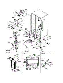 Drain System / Roller / Evaporator parts for Kenmore Refrigerator 596.58622990 (59658622990, 596 58622990) from AppliancePartsPros.com