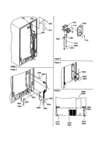 Cabinet Back parts for Kenmore Refrigerator 596.58622990 (59658622990, 596 58622990) from AppliancePartsPros.com