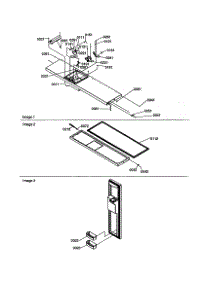 Freezer Door parts for Kenmore Refrigerator 596.58622990 (59658622990, 596 58622990) from AppliancePartsPros.com