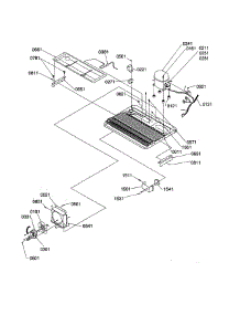 Machine Compartment And Muffler parts for Kenmore Refrigerator 596.58632890 (59658632890, 596 58632890) from AppliancePartsPros.com