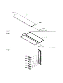 Freezer Door parts for Kenmore Refrigerator 596.58632890 (59658632890, 596 58632890) from AppliancePartsPros.com