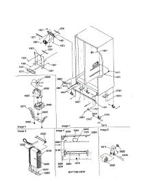 Drain Systems / Rollers / Evaporator parts for Kenmore Refrigerator 596.58632890 (59658632890, 596 58632890) from AppliancePartsPros.com