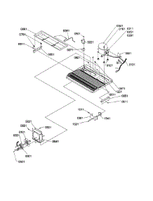 Machine Compartment / Muffler parts for Kenmore Refrigerator 596.58635890 (59658635890, 596 58635890) from AppliancePartsPros.com