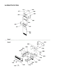 Ice Maker / Control Assembly parts for Kenmore Refrigerator 596.58635890 (59658635890, 596 58635890) from AppliancePartsPros.com