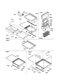 Deli / Shelves / Crisper parts for Kenmore Refrigerator 596.58635890 (59658635890, 596 58635890) from AppliancePartsPros.com