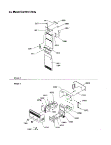 Ice Maker / Control Assembly parts for Kenmore Refrigerator 596.58637890 (59658637890, 596 58637890) from AppliancePartsPros.com