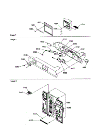 Dispenser Cover / Bracket / Grille parts for Kenmore Refrigerator 596.58642890 (59658642890, 596 58642890) from AppliancePartsPros.com