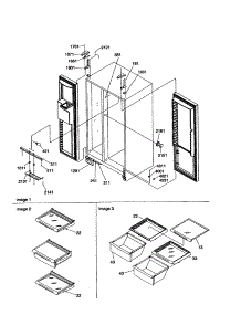Lights, Hinges And Shelving parts for Kenmore Refrigerator 596.58642891 (59658642891, 596 58642891) from AppliancePartsPros.com