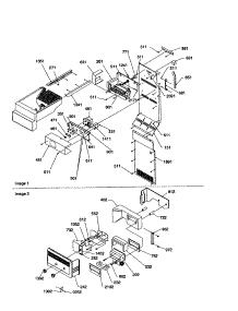 Ice Maker / Control Assembly parts for Kenmore Refrigerator 596.58644000 (59658644000, 596 58644000) from AppliancePartsPros.com