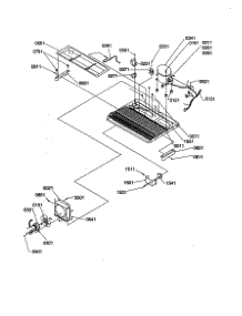 Machine Compartement / Muffler Assy. parts for Kenmore Refrigerator 596.58692890 (59658692890, 596 58692890) from AppliancePartsPros.com