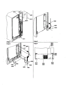 Cabinet Back parts for Kenmore Refrigerator 596.58695890 (59658695890, 596 58695890) from AppliancePartsPros.com