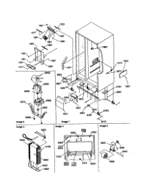 Drain System / Roller / Evaporator parts for Kenmore Refrigerator 596.58697890 (59658697890, 596 58697890) from AppliancePartsPros.com
