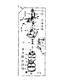 Pump Assembly parts for Kenmore Washer 110.6733412 (1106733412, 110 6733412) from AppliancePartsPros.com