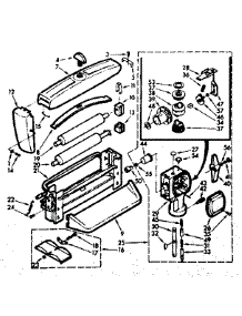 Wringer And Wringer Gear Case Assembly parts for Kenmore Washer 110.6801120 (1106801120, 110 6801120) from AppliancePartsPros.com