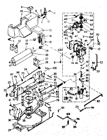 Wringer And Gear Case parts for Kenmore Washer 110.6801300 (1106801300, 110 6801300) from AppliancePartsPros.com
