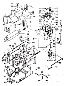 Wringer And Wringer Gear Case parts for Kenmore Washer 110.6801311 (1106801311, 110 6801311) from AppliancePartsPros.com