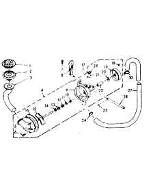 Pump Assembly And Pump Parts parts for Kenmore Washer 110.6802312 (1106802312, 110 6802312) from AppliancePartsPros.com