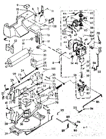 Wringer And Wringer Gear Case Assembly parts for Kenmore Washer 110.6802340 (1106802340, 110 6802340) from AppliancePartsPros.com