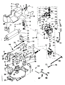 Wringer And Wringer Gear Case Assembly parts for Kenmore Washer 110.6802502 (1106802502, 110 6802502) from AppliancePartsPros.com