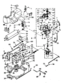 Wringer And Wringer Gear Case Assembly parts for Kenmore Washer 110.6802503 (1106802503, 110 6802503) from AppliancePartsPros.com