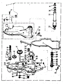 Worm Gear parts for Kenmore Washer 110.6802910 (1106802910, 110 6802910) from AppliancePartsPros.com
