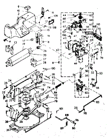 Wringer And Wringer Gear Case Assembly parts for Kenmore Washer 110.6802911 (1106802911, 110 6802911) from AppliancePartsPros.com