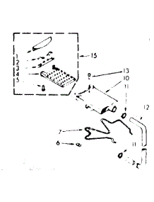 Filter Assembly parts for Kenmore Washer 110.6803103 (1106803103, 110 6803103) from AppliancePartsPros.com